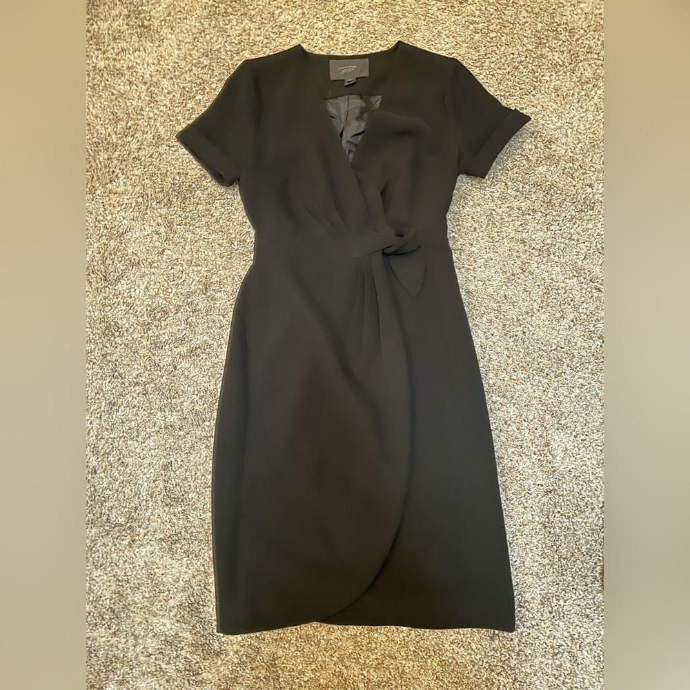 JCrew Collection Crepe Wrap Dress - Size 4